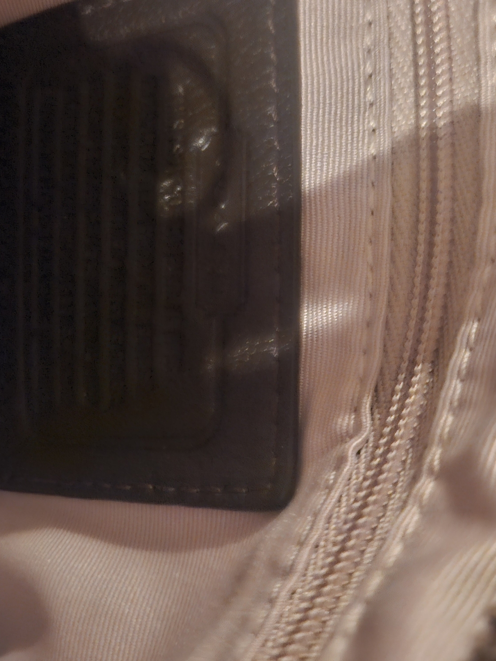 COACH Peyton Signature Heritage Tote Timeless Khaki/Tan - Picture 6 of 6